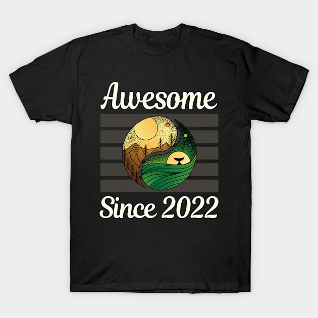 Yin Yang Nature 2022 T-Shirt by lainetexterbxe49